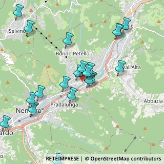 Mappa Via Guglielmo Marconi, 24021 Albino BG, Italia (2.198)