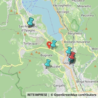 Mappa Via Gramsci, 28024 Pogno NO, Italia (2.04455)