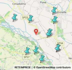 Mappa Via Madorbo, 31010 Cimadolmo TV, Italia (2.28273)