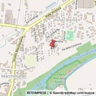 Mappa Via Campania, 19/C, 36061 Bassano del Grappa, Vicenza (Veneto)