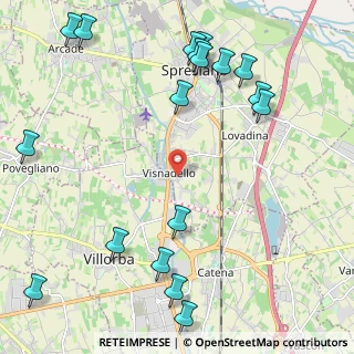 Mappa Via Sile, 31027 Spresiano TV, Italia (2.87333)