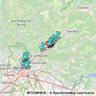Mappa Via Mafalda di Savoia, 24021 Albino BG, Italia (4.80545)