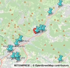 Mappa Via Mafalda di Savoia, 24021 Albino BG, Italia (5.32154)