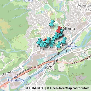 Mappa Via Mafalda di Savoia, 24021 Albino BG, Italia (0.2495)