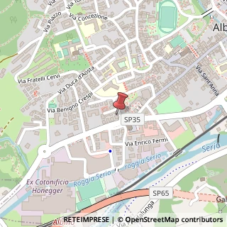 Mappa Via Mafalda di Savoia, 6, 24021 Albino, Bergamo (Lombardia)