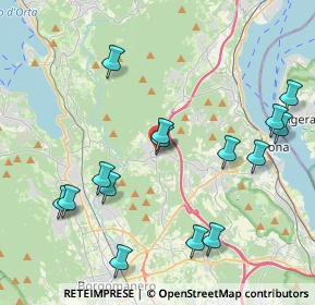 Mappa Piazza Innocenzo Manzetti, 28045 Invorio NO, Italia (4.47267)