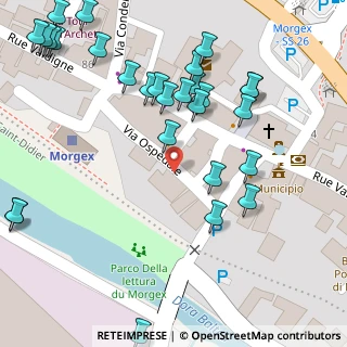 Mappa Piazza della Repubblica, 11017 Morgex AO, Italia (0.07857)