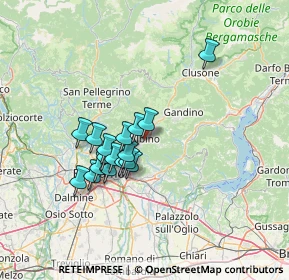 Mappa Viale Stazione, 24021 Albino BG, Italia (10.94235)