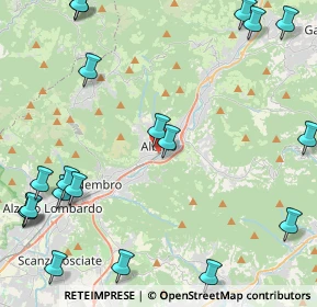 Mappa Viale Stazione, 24021 Albino BG, Italia (6.217)