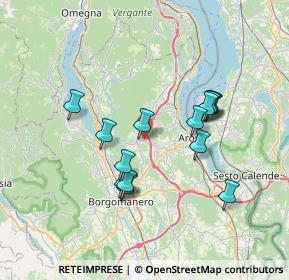 Mappa Via C. Battisti, 28045 Invorio NO, Italia (6.33786)