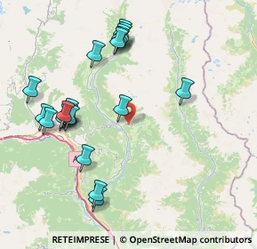 Mappa Loc Chamousira Strada per, 11022 Brusson AO, Italia (8.5675)