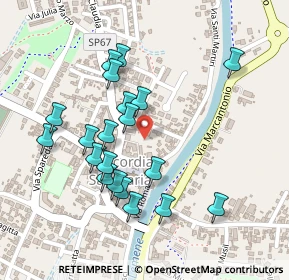 Mappa Via Antonio Carneo, 30023 Concordia Sagittaria VE, Italia (0.2235)