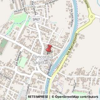 Mappa Via A. Carneo, 21, 30023 Concordia Sagittaria, Venezia (Veneto)