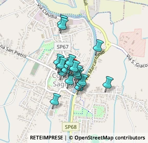 Mappa Via Antonio Carneo, 30023 Concordia Sagittaria VE, Italia (0.26)