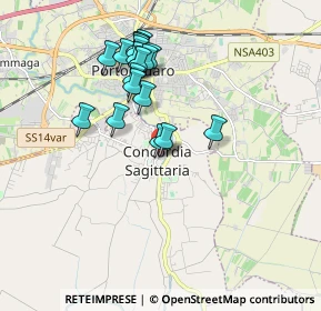 Mappa Via Antonio Carneo, 30023 Concordia Sagittaria VE, Italia (1.7)