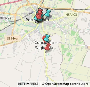 Mappa Via Antonio Carneo, 30023 Concordia Sagittaria VE, Italia (1.8575)
