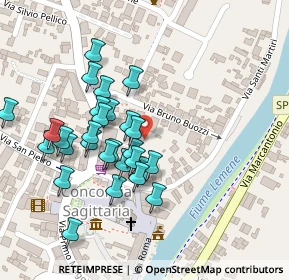 Mappa Via Antonio Carneo, 30023 Concordia Sagittaria VE, Italia (0.11071)