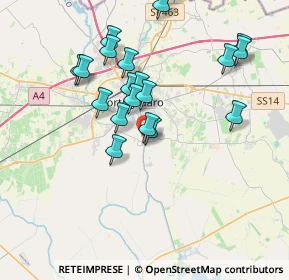 Mappa Via Antonio Carneo, 30023 Concordia Sagittaria VE, Italia (3.619)