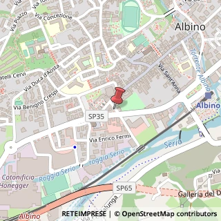 Mappa Via G. Marconi, 10/B, 24021 Albino, Bergamo (Lombardia)