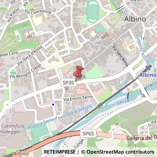 Mappa Via G. Marconi, 10/A, 24021 Albino, Bergamo (Lombardia)