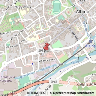 Mappa Via G. Marconi, 20, 24021 Albino, Bergamo (Lombardia)