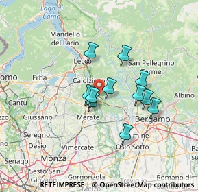 Mappa Via Bisone, 24034 Cisano Bergamasco BG, Italia (10.40091)