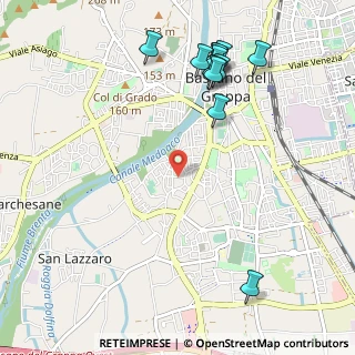 Mappa Via G. Bernardoni, 36061 Bassano del Grappa VI, Italia (1.24583)
