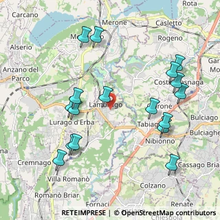Mappa Via Cava Ghiaia, 22045 Lambrugo CO, Italia (2.23176)