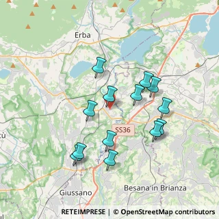 Mappa Via Cava Ghiaia, 22045 Lambrugo CO, Italia (3.39846)