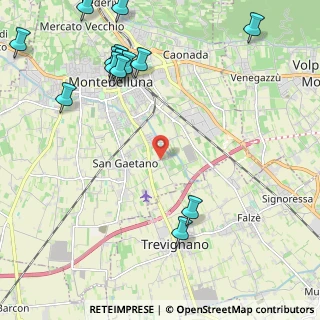 Mappa Via Brustolon, 31044 Montebelluna TV, Italia (2.90643)