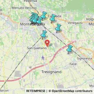 Mappa Via Brustolon, 31044 Montebelluna TV, Italia (2.20357)