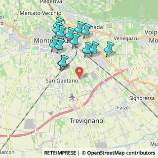 Mappa Via Brustolon, 31044 Montebelluna TV, Italia (1.87357)