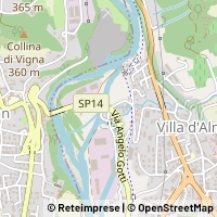 মানচিত্র Villa d'Almè