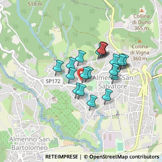 Mappa Viale Guglielmo Marconi, 24031 Almenno San Salvatore BG, Italia (0.334)