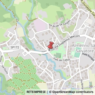 Mappa Viale guglielmo marconi 11, 24031 Almenno San Salvatore, Bergamo (Lombardia)