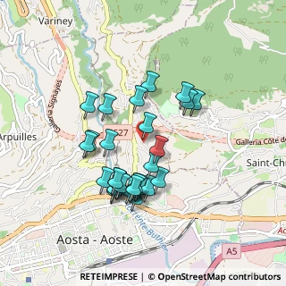 Mappa Frazione Papet di Sopra, 11100 Aosta AO, Italia (0.78929)