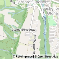 Map Castiglione Olona