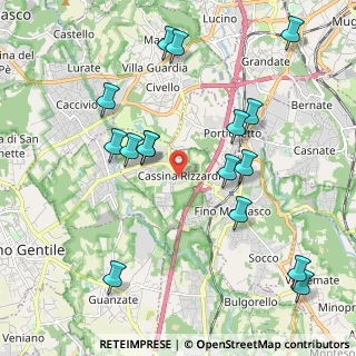 Mappa Via Donatori di Sangue, 22070 Cassina Rizzardi CO, Italia (2.23563)