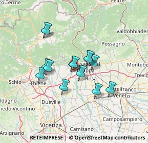 Mappa Via Montello, 36063 Marostica VI, Italia (10.40429)