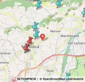 Mappa Via Montello, 36063 Marostica VI, Italia (2.84333)
