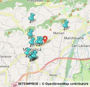 Mappa Via Montello, 36063 Marostica VI, Italia (1.62727)