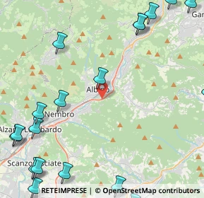 Mappa SP ex SS, 24021 Albino BG, Italia (6.8545)