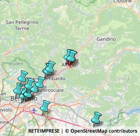 Mappa SP ex SS, 24021 Albino BG, Italia (8.93)