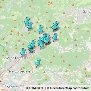 Mappa Via Cave, 24021 Albino BG, Italia (2.3205)