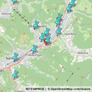 Mappa Via Cave, 24021 Albino BG, Italia (2.38)