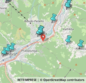 Mappa Via Cave, 24021 Albino BG, Italia (2.85714)