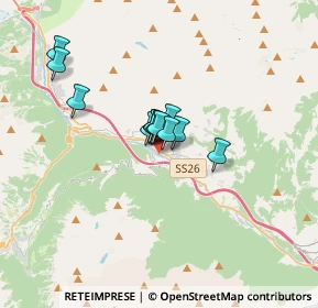 Mappa Viale Lungo Dora, 11017 Morgex AO, Italia (2.06667)