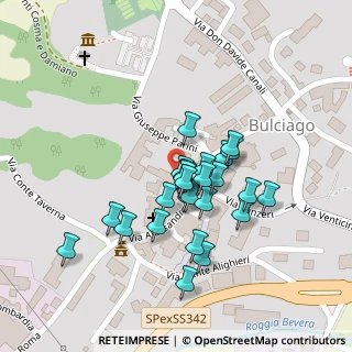 Mappa Viale Taverna, 23892 Bulciago LC, Italia (0.084)