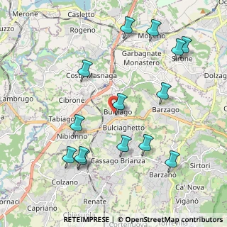 Mappa Via Alessandro Volta, 23892 Bulciago LC, Italia (2.27786)