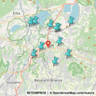 Mappa Via Alessandro Volta, 23892 Bulciago LC, Italia (3.51364)
